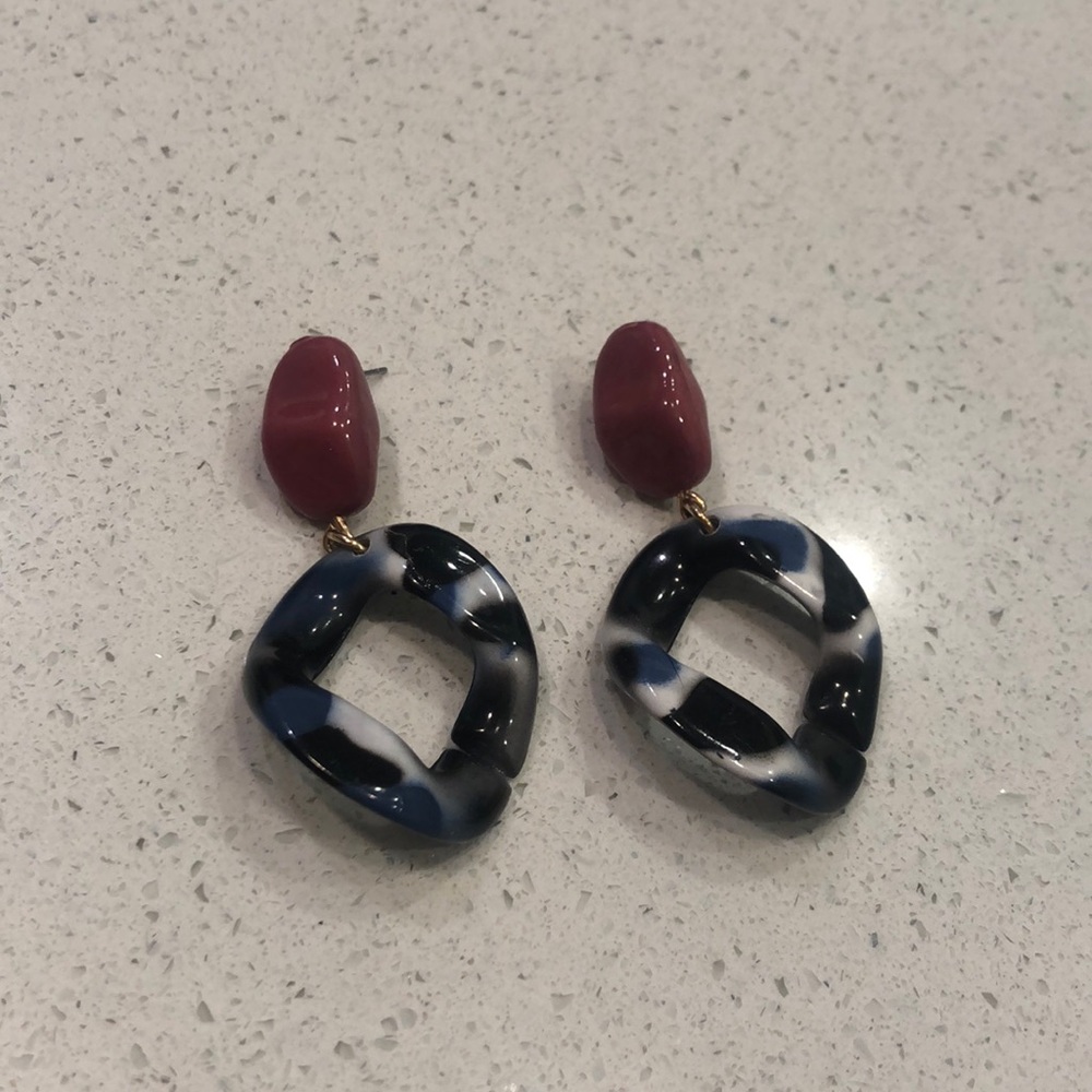 H&M multi colour earrings